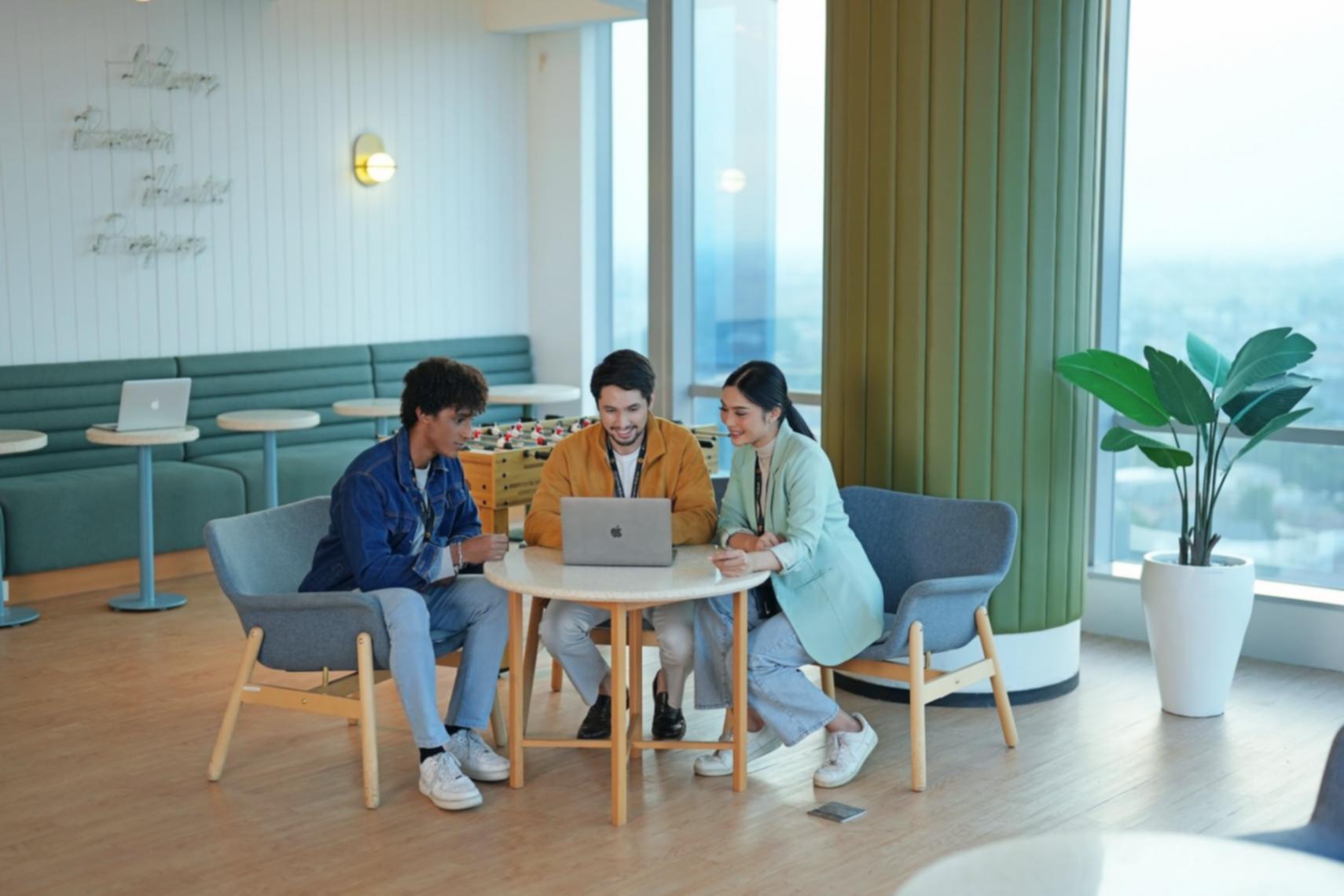 Espacio educativo moderno de Fivaleo